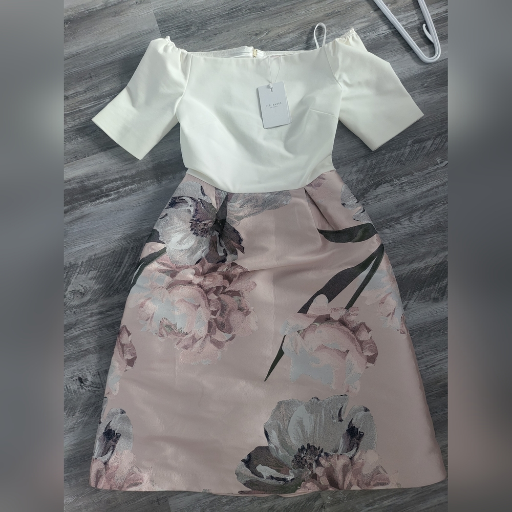 *NOT FOR SALE* Ted Baker off the shoulder dress with Pockets